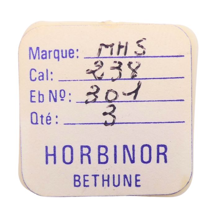 MHS 238 - 301 Raquette pour spiral plat (à l'unité) - Regulator for flat hairspring (per unit)