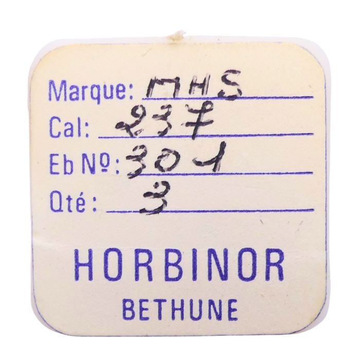 MHS 237 - 301 Raquette pour spiral plat (à l'unité) - Regulator for flat hairspring (per unit)