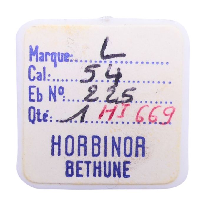 Landeron 54 - 225 Roue de seconde deux longs pivots - Fourth wheel and pinion with second hand bit