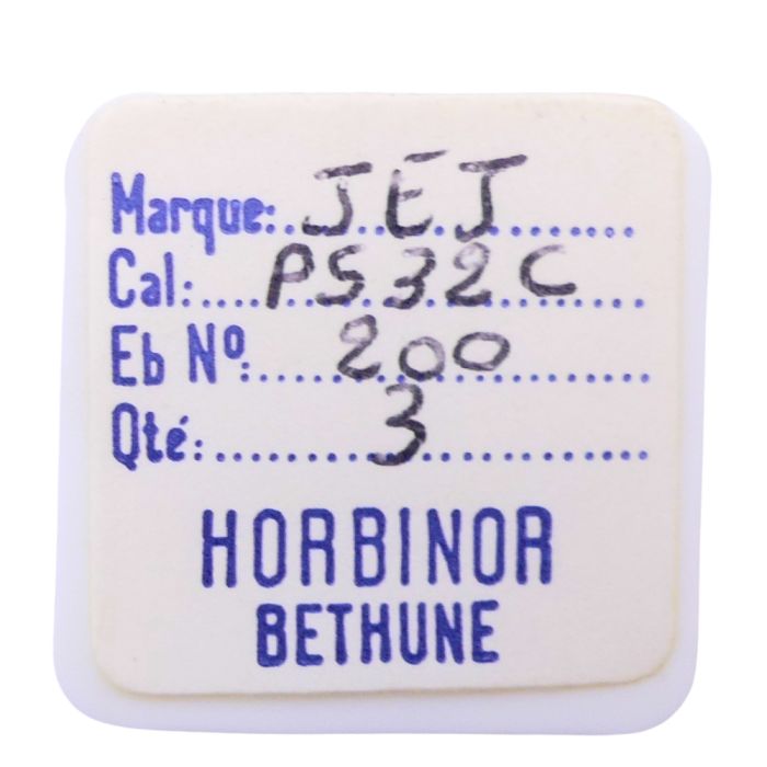 JEJ PS32C - 200 Roue de centre avec chaussée (roue de minute) (à l'unité) - Center wheel and pinion with cannon pinion (per unit