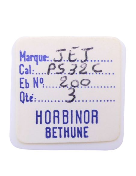 JEJ PS32C - 200 Roue de centre avec chaussée (roue de minute) (à l'unité) - Center wheel and pinion with cannon pinion (per unit