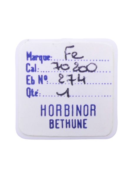 FE 70200 - 274 Roue de transmission du pignon de seconde au centre (à l'unité) - Transmission wheel for sweep second pinion (per