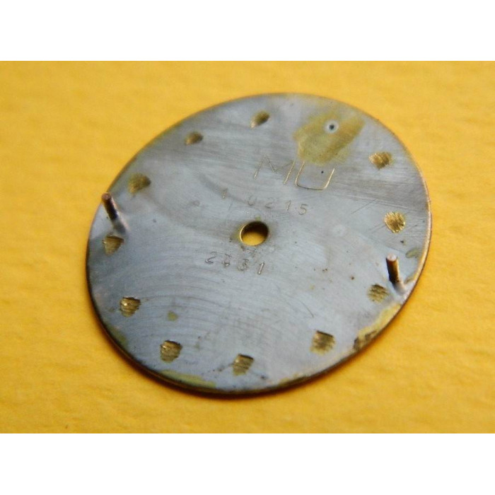 OMEGA Cadran femme argenté