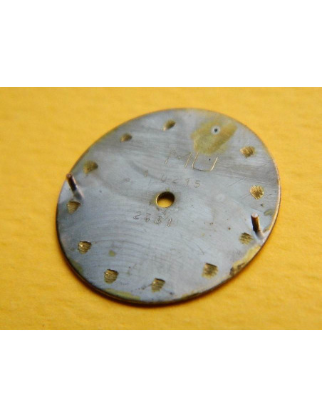 OMEGA Cadran femme argenté