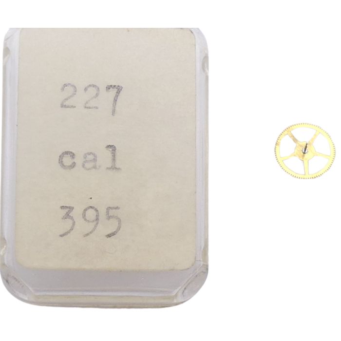 Movado 395 - 227 Roue de seconde au centre - Sweep second wheel and pinion