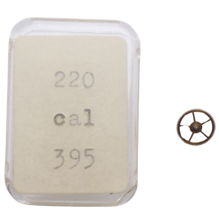 Movado 395 - 220 Roue de seconde - Fourth wheel and pinion