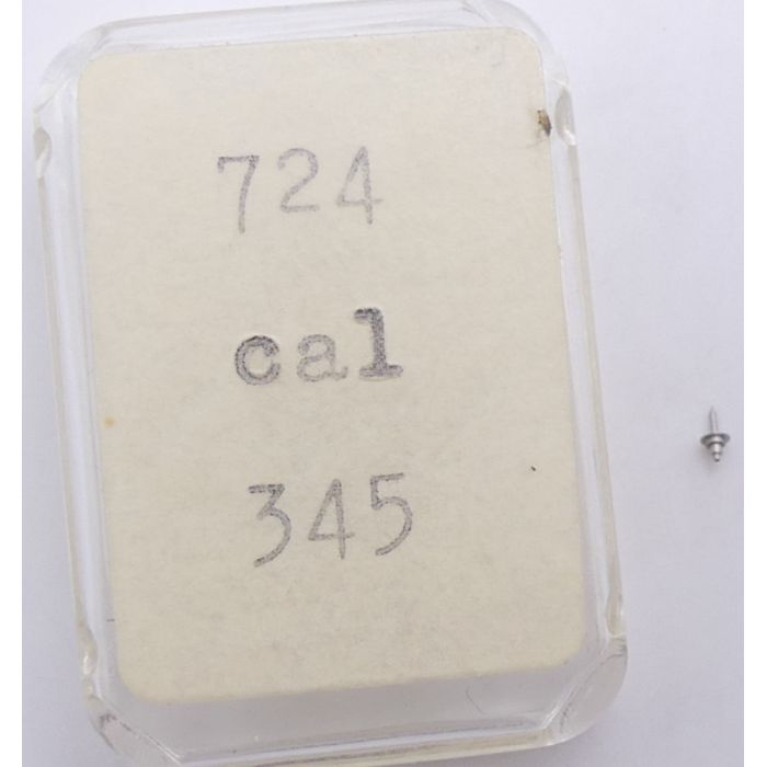 Movado 345 - 724 Axe de balancier - balance staff, pivoted