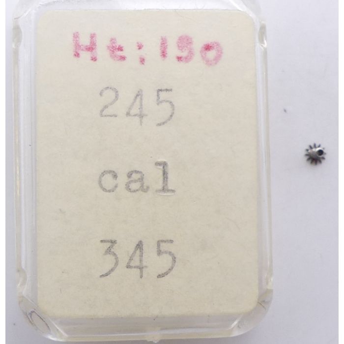 Movado 345 - 245 Chaussée lanternée - Cannon pinion - Ht: 190