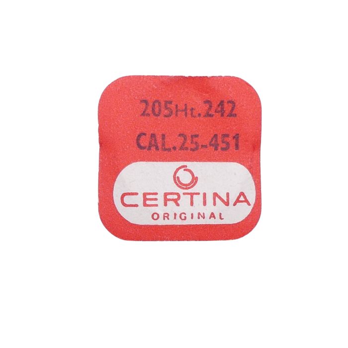 Certina 25-451 - 205 Roue de centre percée - Center wheel and pinion