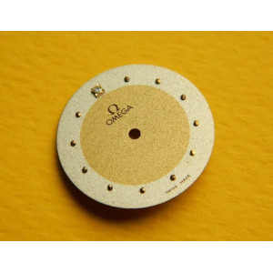 OMEGA Cadran femme doré