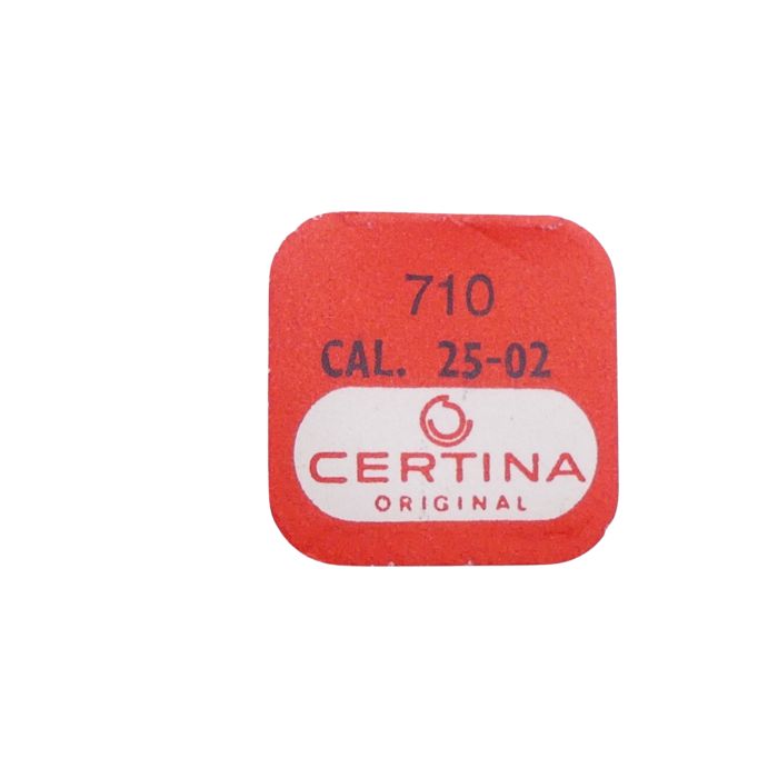 Certina 25-02 - 710 Ancre montée - Jewelled pallet fork and staff