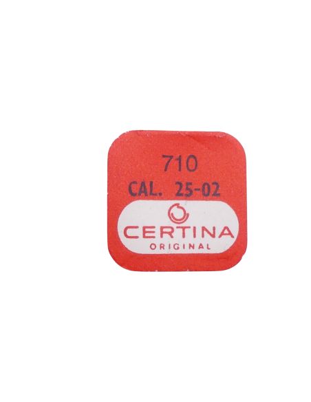 Certina 25-02 - 710 Ancre montée - Jewelled pallet fork and staff