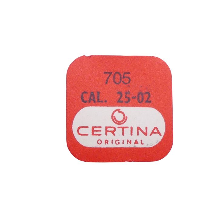 Certina 25-02 - 705 Roue d'ancre pivotée - Escape wheel and pinion with straight pivots