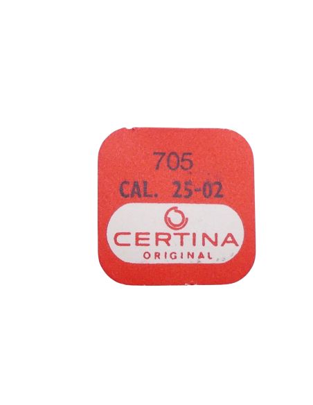 Certina 25-02 - 705 Roue d'ancre pivotée - Escape wheel and pinion with straight pivots