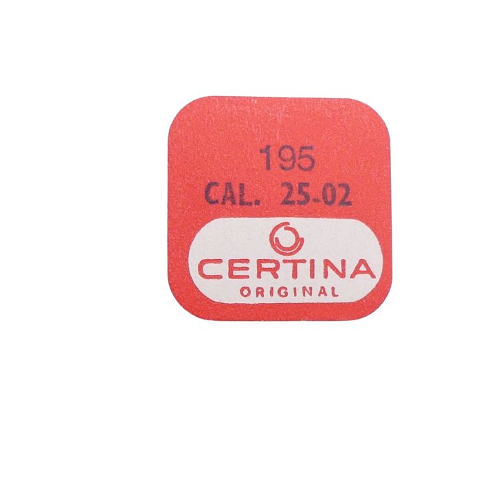 Certina 25-02 - 195 arbre de barillet - Barrel arbor