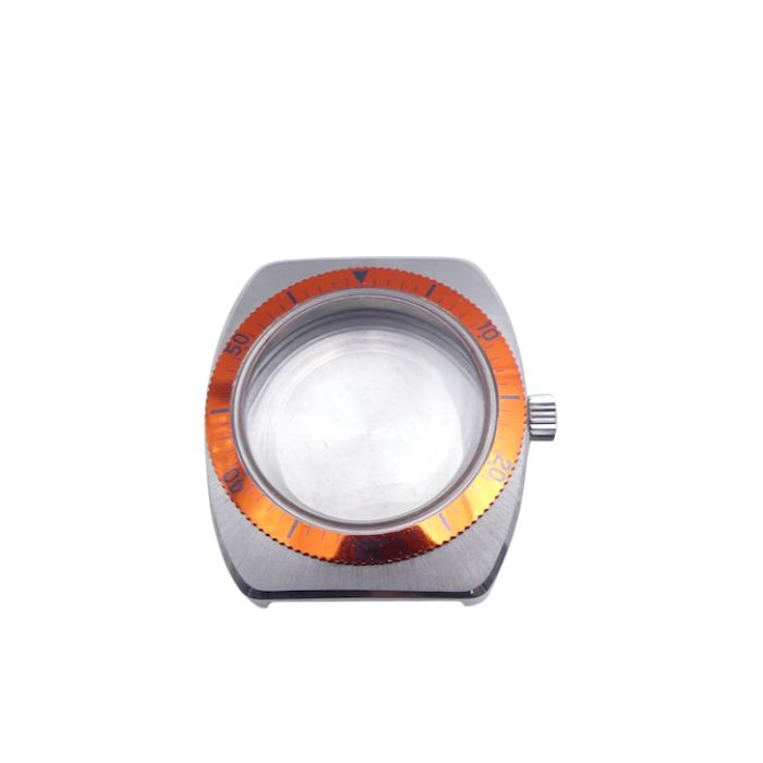 Boîtier montre plongée - Skin Diver case - Lunette orange