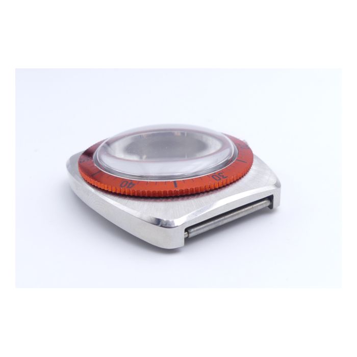 Boîtier montre plongée - Skin Diver case - Lunette orange