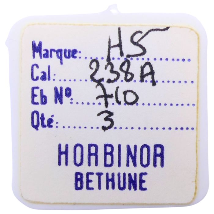 HS 238A - 710 Ancre montée (à l'unité) - Jewelled pallet fork and staff (per unit)