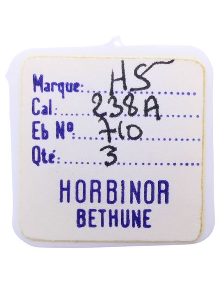 HS 238A - 710 Ancre montée (à l'unité) - Jewelled pallet fork and staff (per unit)