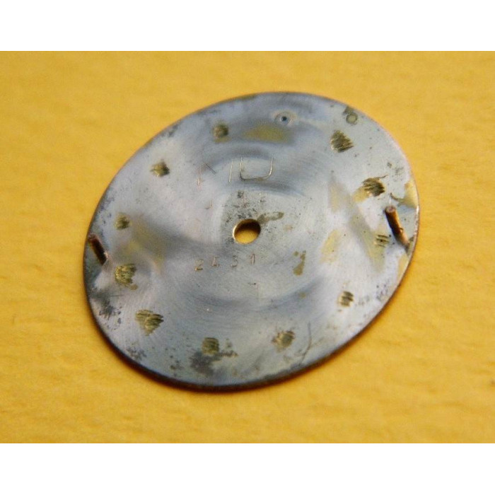 OMEGA Cadran femme doré