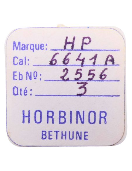 HP 6641A - 2556 Roue entraineuse de l'étoile et de l'indicateur de quantième (à l'unité) - Date star and indicator driving wheel