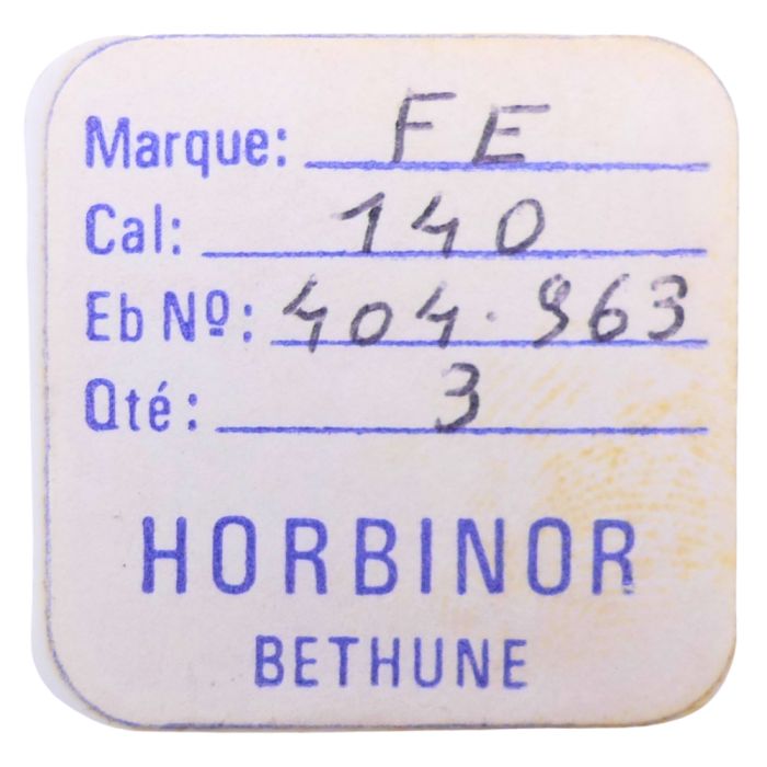 FE 140 - 404 Tige pour boite étanche (partie mouvement) (à l'unité) - Stem for waterproof case (movement portion) (per unit)