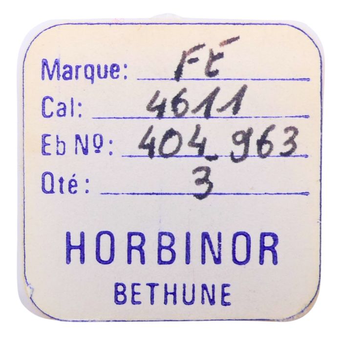 FE 14611 - 46114 Tige pour boite étanche (partie mouvement) (à l'unité) - Stem for waterproof case (movement portion) (per unit)
