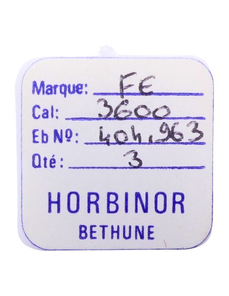 FE 3600 - 404 Tige pour boite étanche (partie mouvement) (à l'unité) - Stem for waterproof case (movement portion) (per unit)