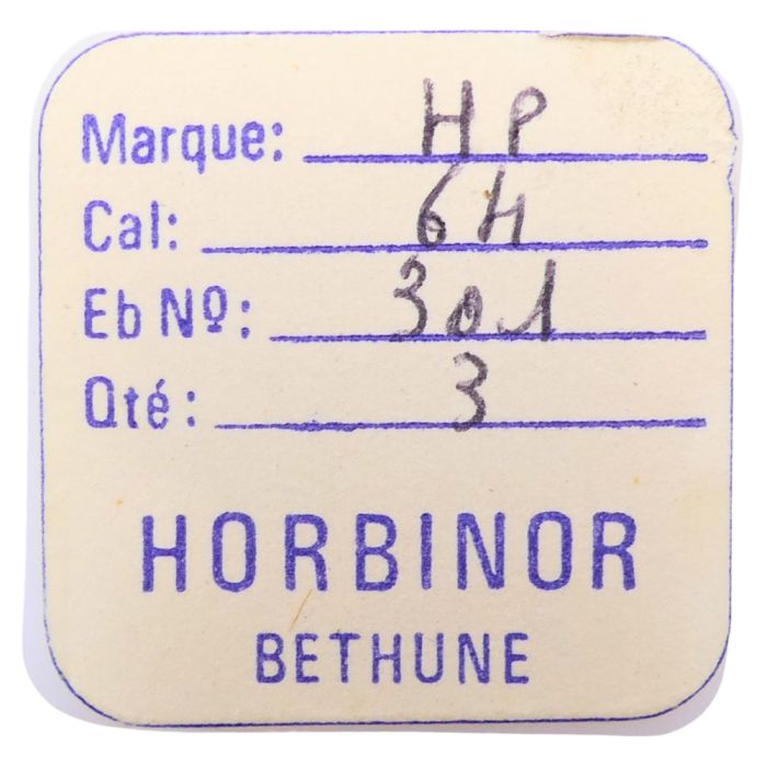 HP 64 - 301 Raquette pour spiral plat (à l'unité) - Regulator for flat hairspring (per unit)