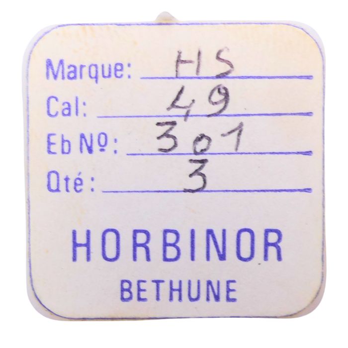 HS 49 - 301 Raquette pour spiral plat (à l'unité) - Regulator for flat hairspring (per unit)