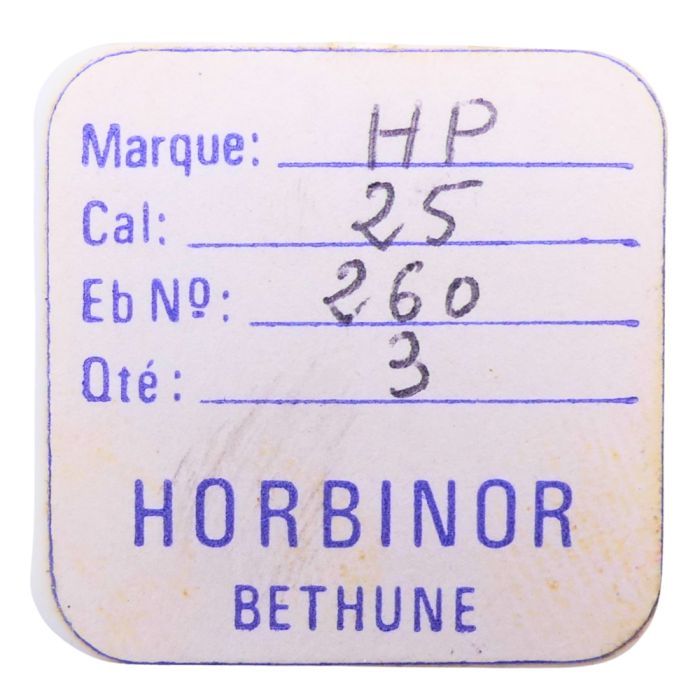 HP 25 - 260 Roue de minuterie (à l'unité) - Minute wheel (per unit)