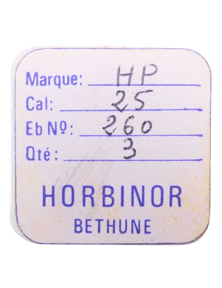 HP 25 - 260 Roue de minuterie (à l'unité) - Minute wheel (per unit)