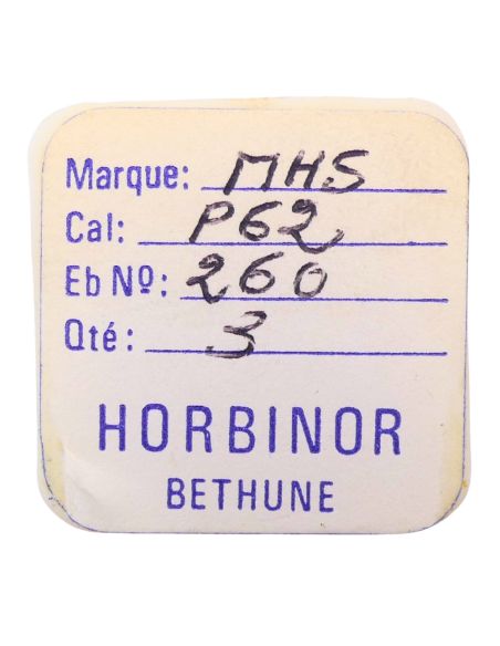 MHS P62 - 260 Roue de minuterie (à l'unité) - Minute wheel (per unit)