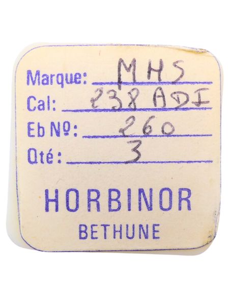 MHS 238ADI - 260 Roue de minuterie (à l'unité) - Minute wheel (per unit)