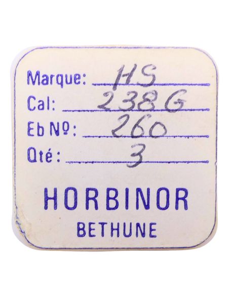 HS 238G - 260 Roue de minuterie (à l'unité) - Minute wheel (per unit)