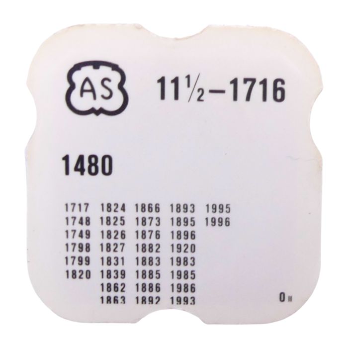 AS 1716 - 1480 Roue d'armage (à l'unité) - Winding-up wheel (per unit)