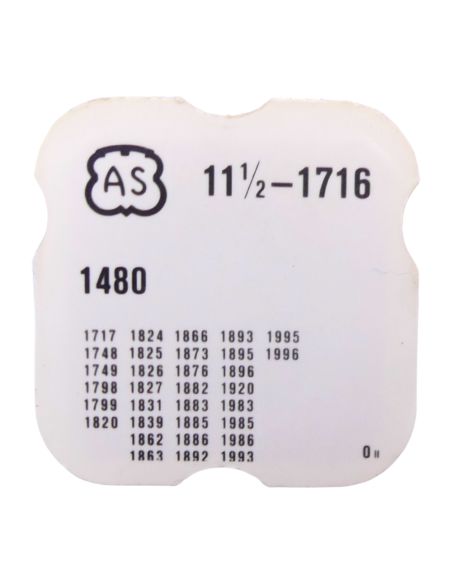 AS 1716 - 1480 Roue d'armage (à l'unité) - Winding-up wheel (per unit)