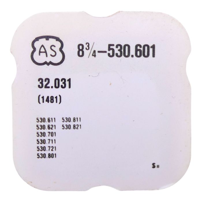 AS 530.601 - 1481 Mobile de réduction (roue de transmission) (à l'unité) - Reduction gear (transmission wheel) (per unit)