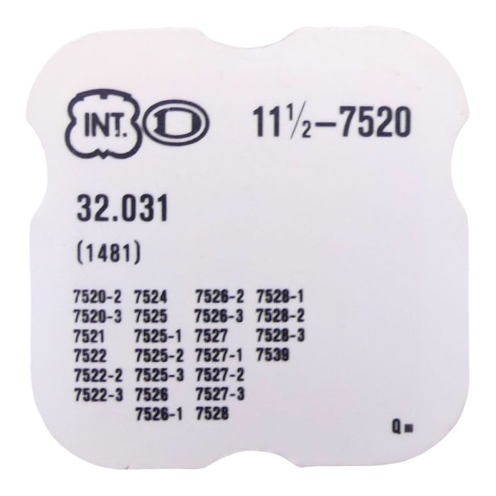 INT 7520 - 1481 Mobile de réduction (roue de transmission) (à l'unité) - Reduction gear (transmission wheel) (per unit)