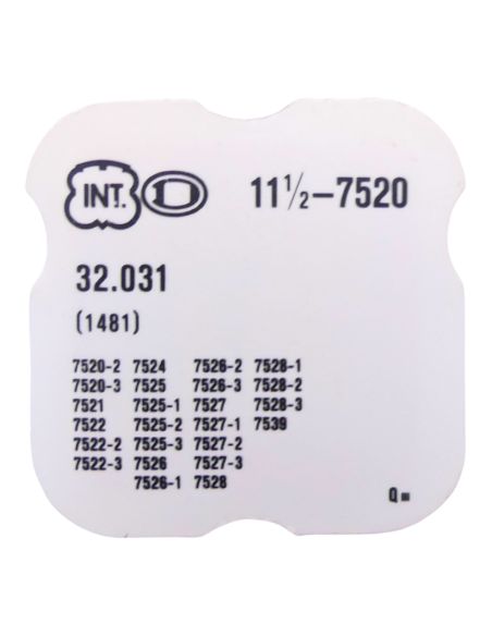 INT 7520 - 1481 Mobile de réduction (roue de transmission) (à l'unité) - Reduction gear (transmission wheel) (per unit)