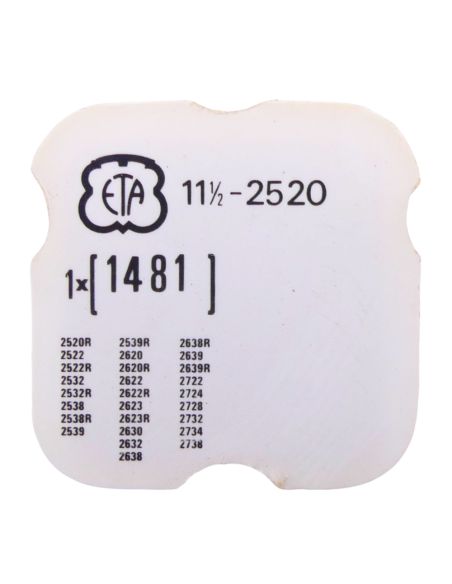 ETA 2520 - 1481 Mobile de réduction (roue de transmission) (à l'unité) - Reduction gear (transmission wheel) (per unit)