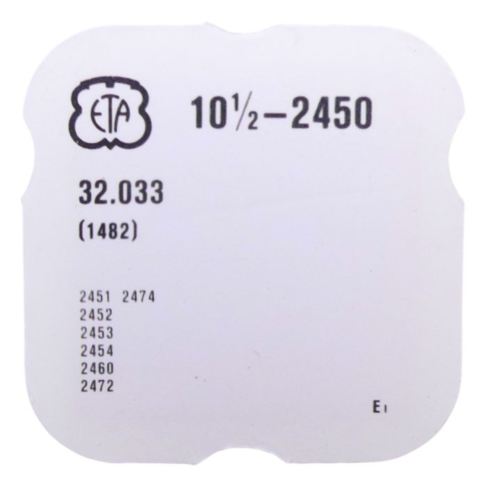 ETA 2450 42 Mobile entraineur - Driving Gear