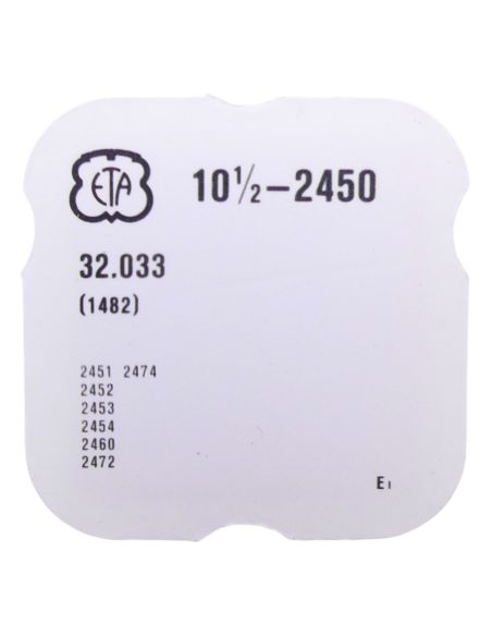 ETA 2450 42 Mobile entraineur - Driving Gear