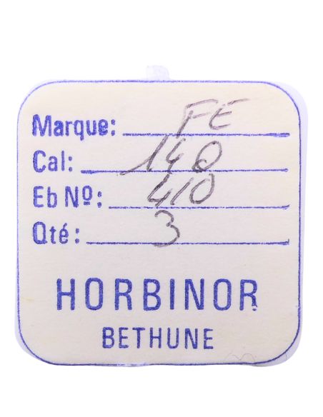 FE 140 - 410 Pignon de remontoir (à l'unité) - Winding pinion (per unit)