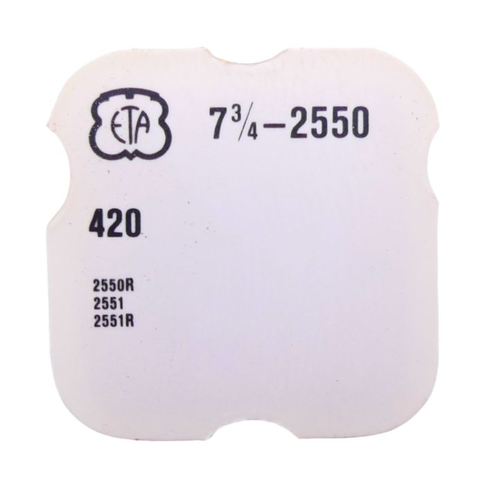 ETA 2550 - 420 Roue de couronne - Crown wheel