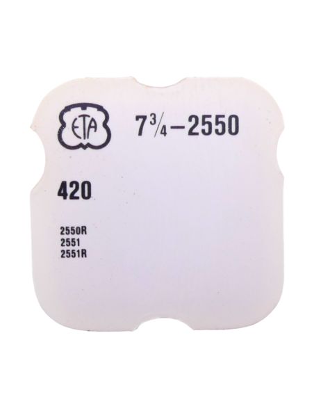ETA 2550 - 420 Roue de couronne - Crown wheel