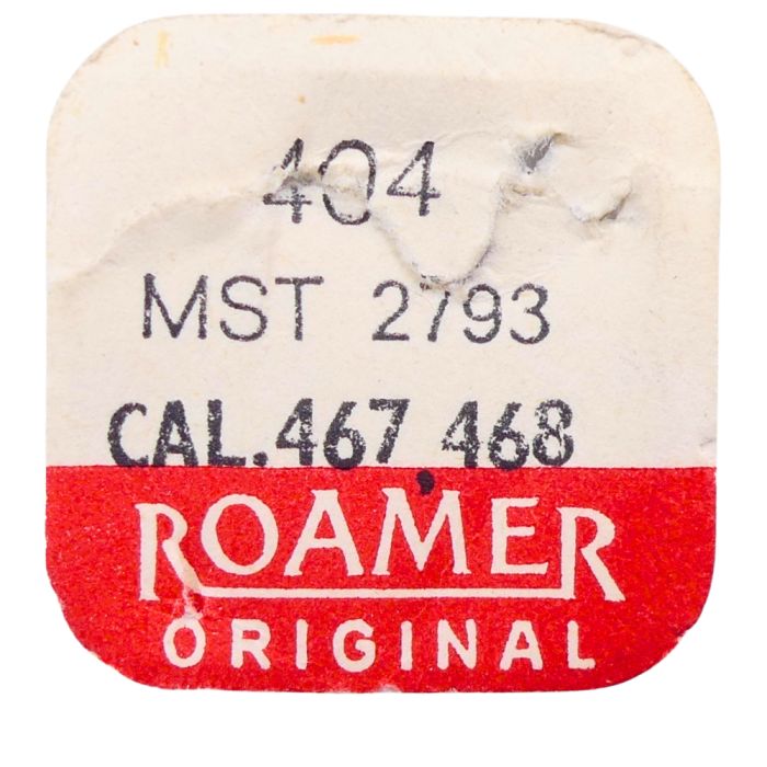 Roamer 467/468 - 404 Tige pour boite étanche (partie mouvement) (à l'unité) - Stem for waterproof case (movement portion) (per u