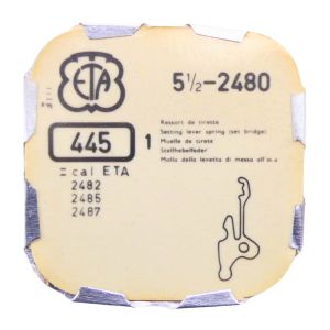 ETA 2480 - 445 Ressort de tirette - Setting lever spring