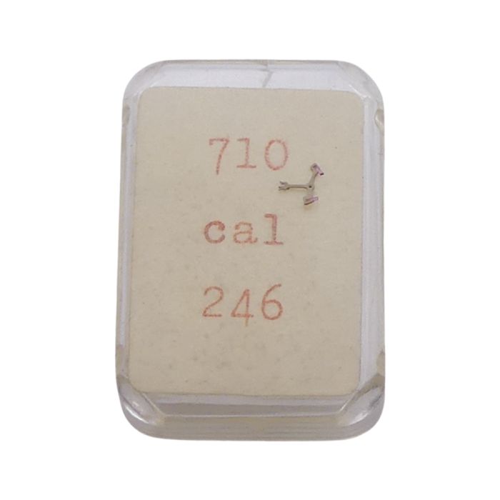 Movado 246 - 710 Ancre montée - Jewelled pallet fork and staff