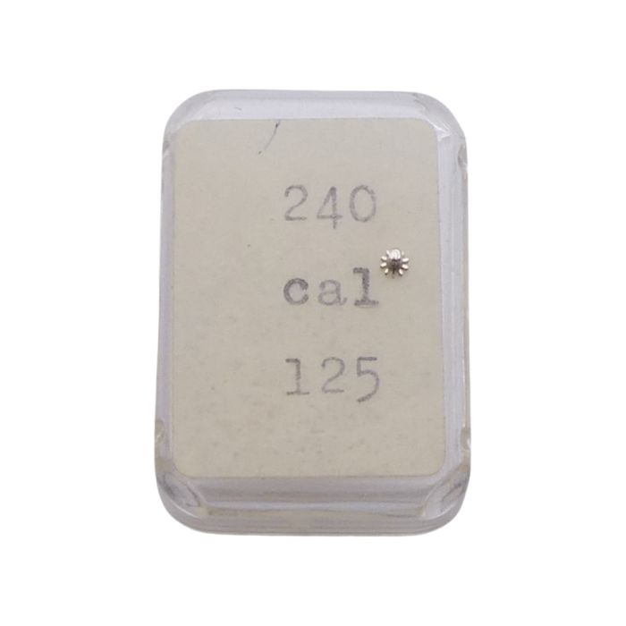 Movado 125 - 240 Chaussée lanternée - Canon pinion